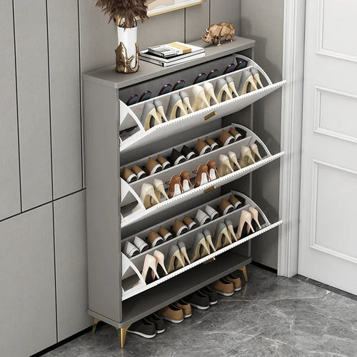 armoire à chaussures moderne multicouches pour un rangement optimal - vue 2 sur 18