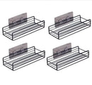 etagère en fer forgé style japonais support de rangement mural