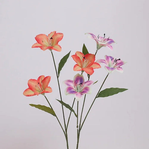 fleurs en soie lys décoratif pour intérieur et extérieur - vue 3 sur 15
