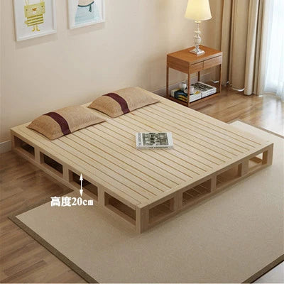 coussin en rotin pour lit et petit déjeuner style japonais - vue 10 sur 13
