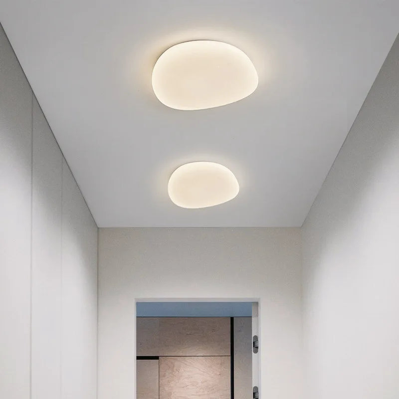 plafonnier led de style nordique avec simplicité créative - vue 4 sur 12