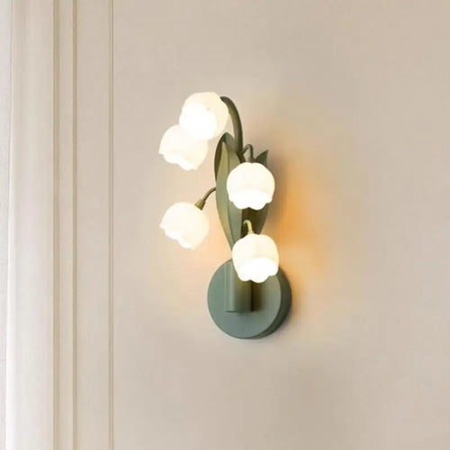 applique murale en verre art déco pour éclairage intérieur - vue 2 sur 7