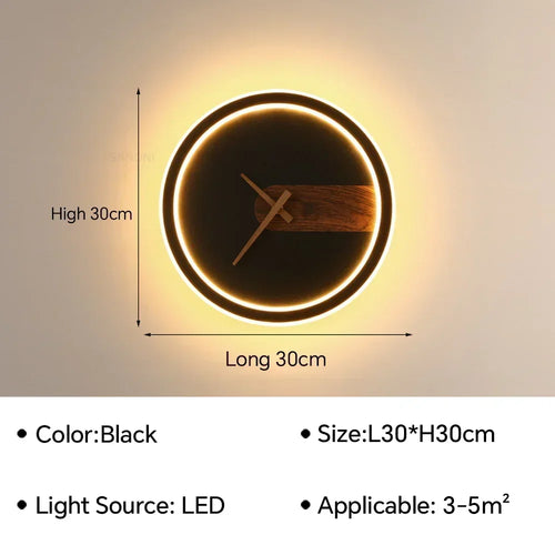applique murale moderne à led pour décoration intérieure élégante - vue 22 sur 23