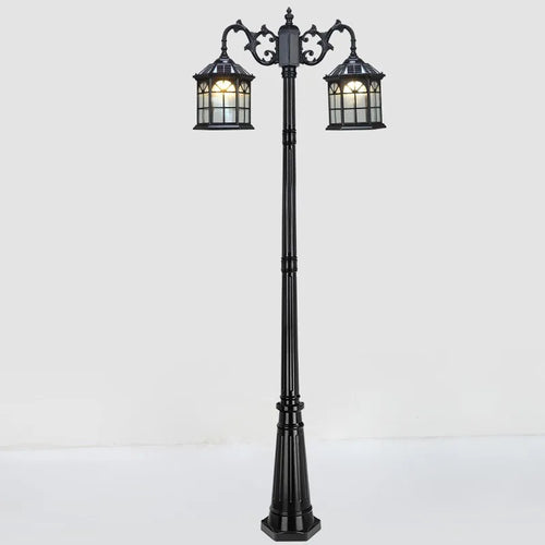 Lampadaire solaire de Style européen - vue 4 sur 10