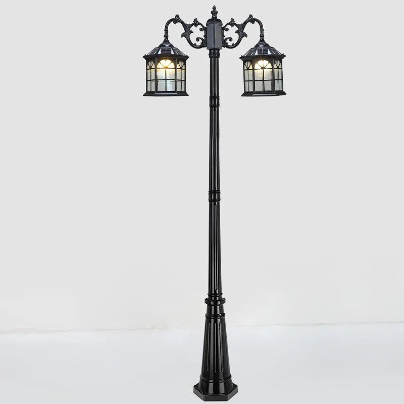 Lampadaire solaire de Style européen - vue 4 sur 10