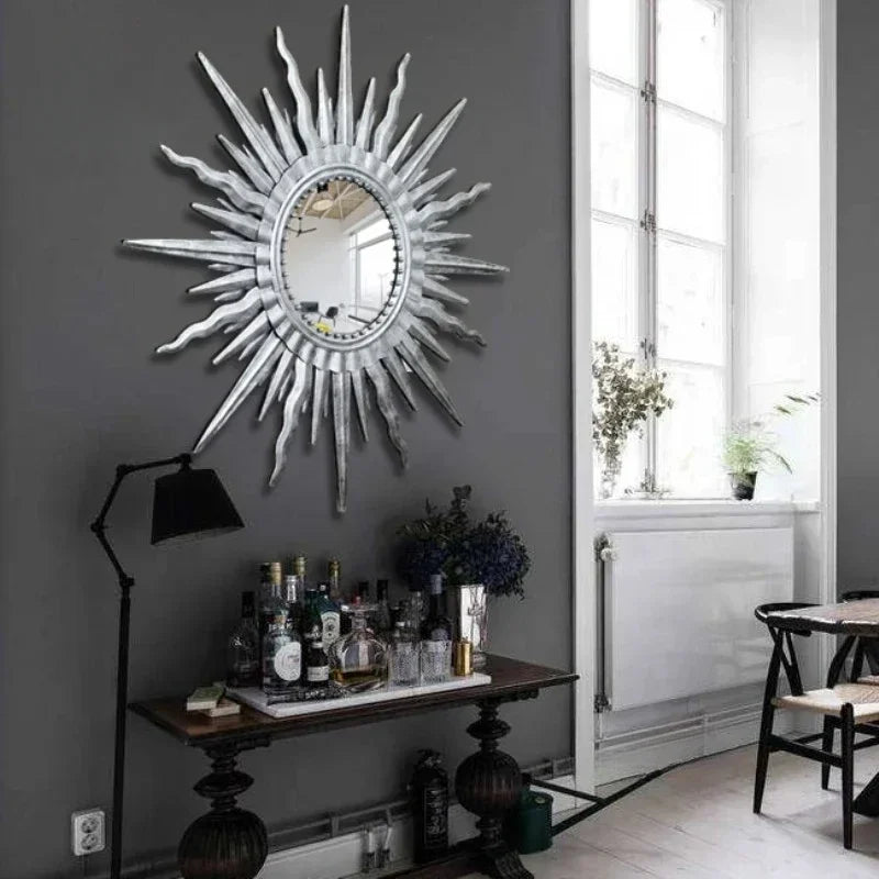 miroirs décoratifs en fer pour une ambiance élégante et moderne - vue 3 sur 10