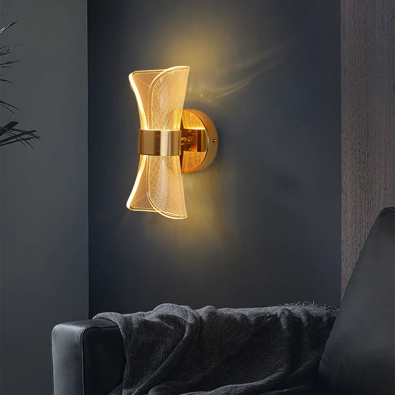 applique murale led nordique pour décoration intérieure - vue 3 sur 8
