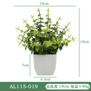 plantes artificielles en pot eucalyptus et romarin décoratifs