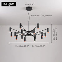 suspension moderne design pour éclairage intérieur élégant