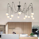lustre multi lumières suspendues style nordique pour commerces