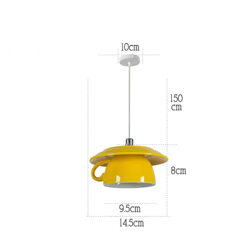 lampe suspension céramique moderne led - vue 20 sur 28