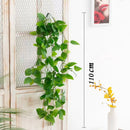 plantes artificielles en rotin à suspendre pour décoration intérieure et extérieure