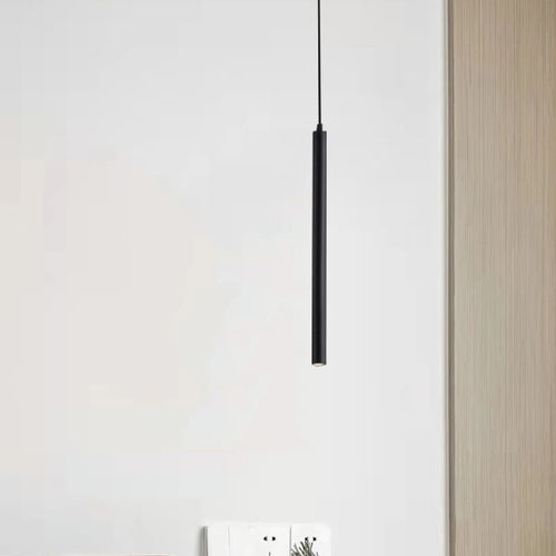 suspension led minimalistes en fer et aluminium réglable - vue 3 sur 14