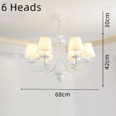 lustre en fer forgé noir et blanc design intérieur moderne - vue 16 sur 23