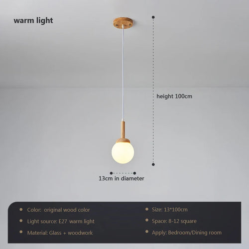 Suspension nordique atmosphérique chinoise à trois têtes salle à manger salle à manger moderne simple bar personnalisé créatif cuisine lumière - vue 9 sur 15