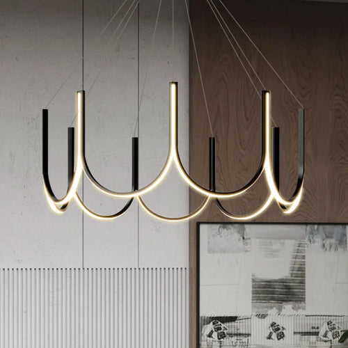 suspension led design italien pour un éclairage moderne - vue 3 sur 8