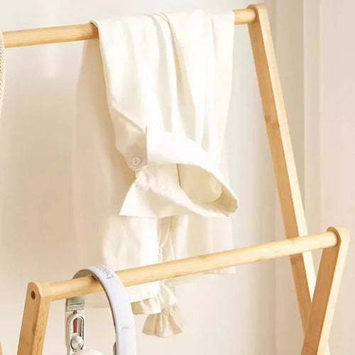 porte-manteau pliable avec étagère de rangement multifonctionnel - vue 3 sur 10