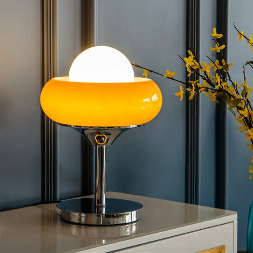 lampe de table design moderne bauhaus guzzini rétro - vue 4 sur 10