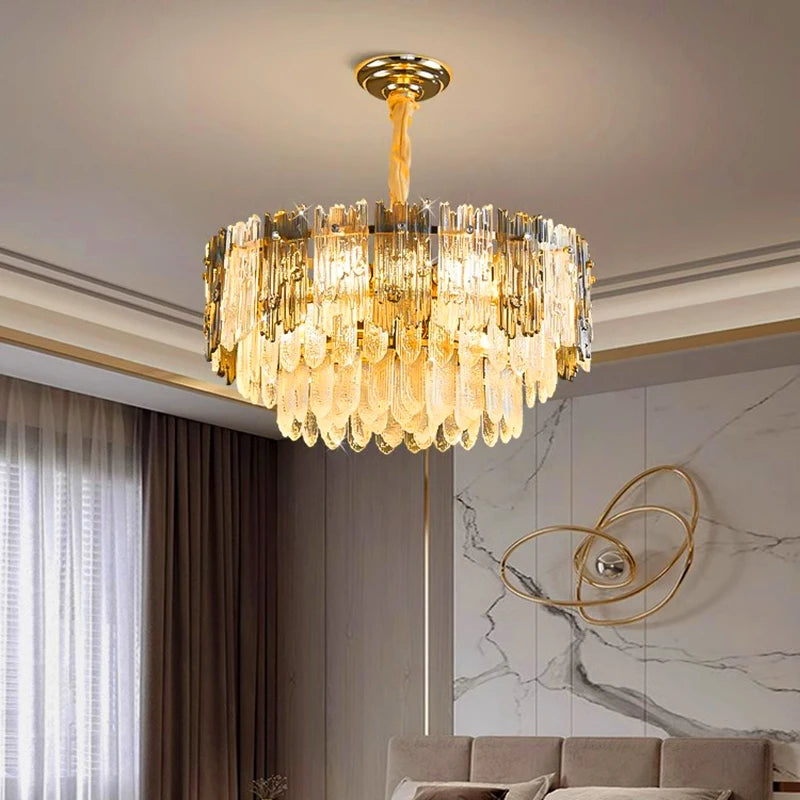 Salle à manger moderne lampes suspendues éclairage intérieur plafonnier suspension led lustre éclairage intérieur décoratif - vue 6 sur 10