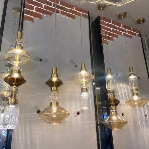 lustre led avec collocation gratuite et fil réglable - vue 5 sur 14