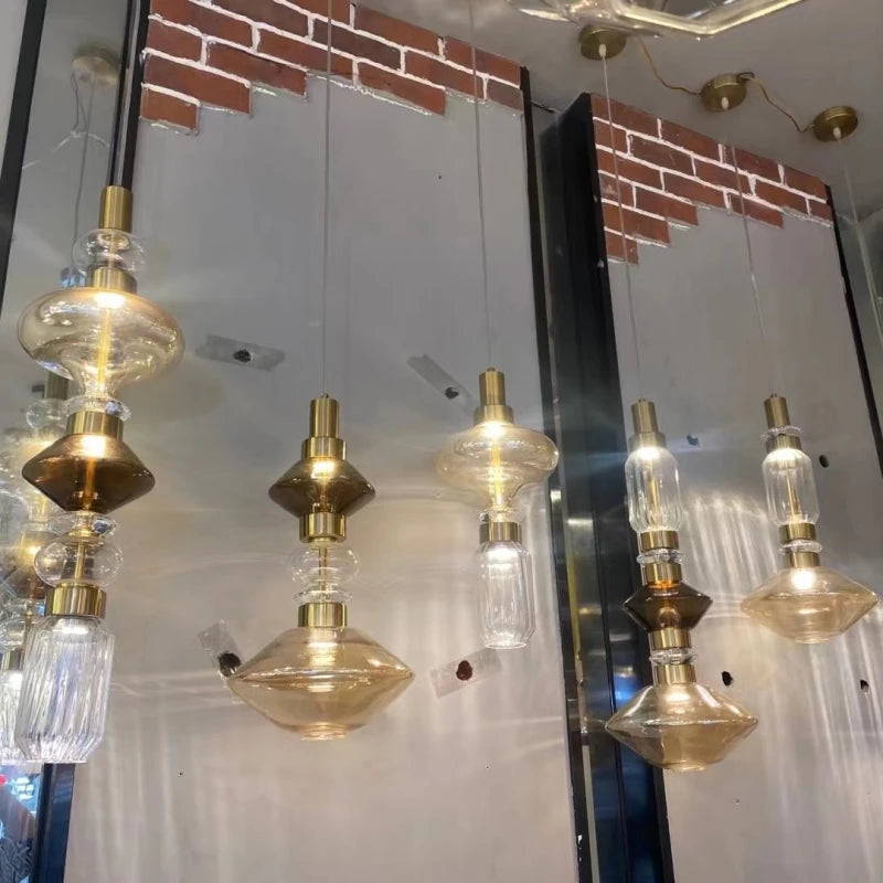 lustre led avec collocation gratuite et fil réglable - vue 5 sur 14