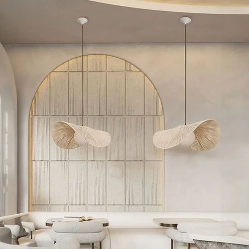 suspension en rotin pour décoration intérieure élégante - vue 2 sur 12