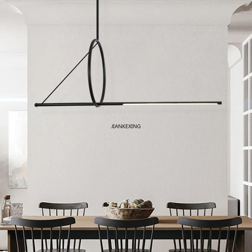 suspension led design scandinave luminaires maison déco - vue 2 sur 7