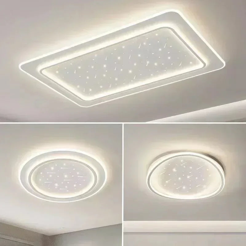 plafonnier moderne à leds pour décoration intérieure élégante - vue 6 sur 11