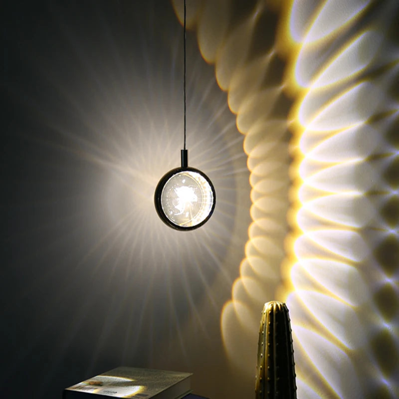 suspension en cristal de luxe pour décoration moderne - vue 4 sur 10