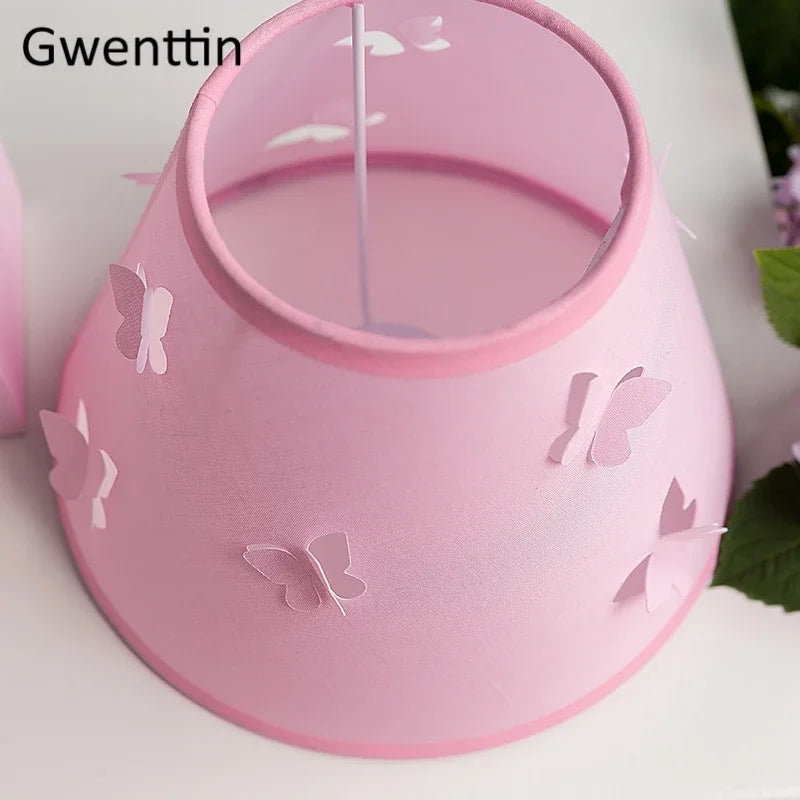 lampe à poser papillon lapin décoration moderne pour chambre - vue 6 sur 8
