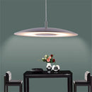 suspension scandi simple design ovni lumière décoration maison argent