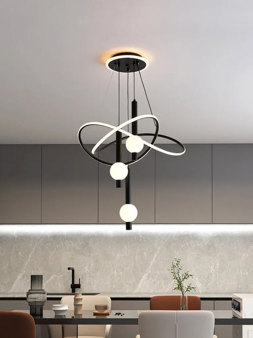Pendant lamps Modern lamp Simple Ceiling light Creative personality Restaurant lamp Designer Nordic lamp Ceiling light - vue 2 sur 9