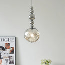 lustre en verre léger style bauhaus décoration moderne pour la maison