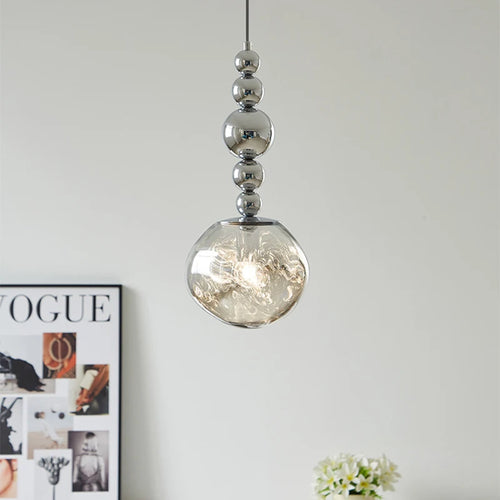 lustre en verre léger style bauhaus décoration moderne pour la maison - vue 3 sur 8