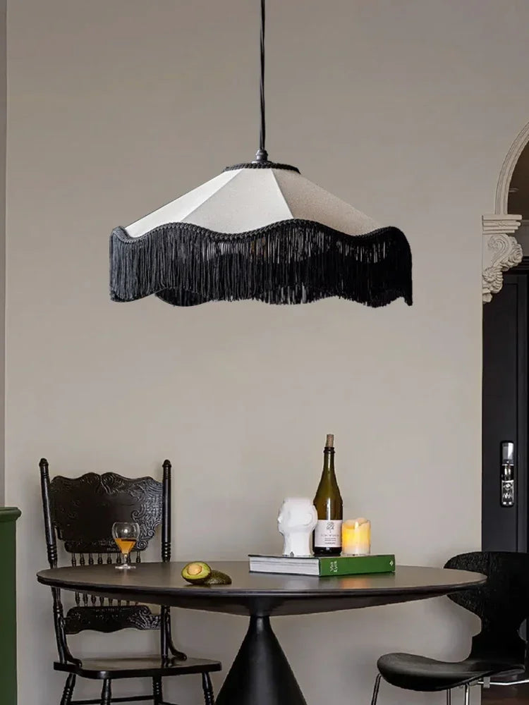 lustre rétro français vintage style américain pour intérieur élégant - vue 5 sur 8