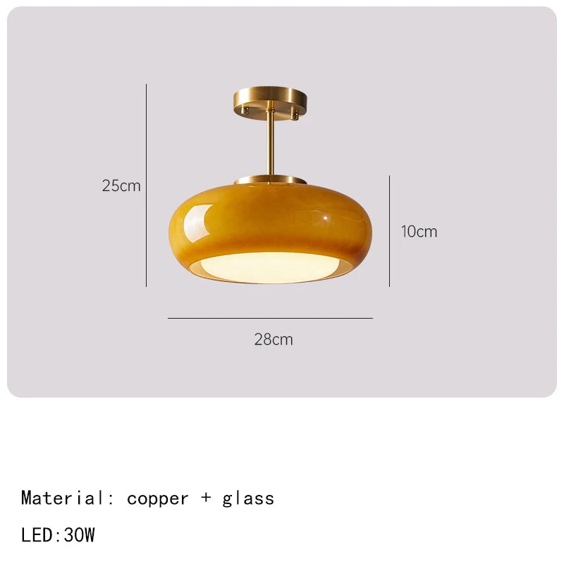 lustre moderne en verre luminaires suspendus métal doré et chromé - vue 22 sur 22