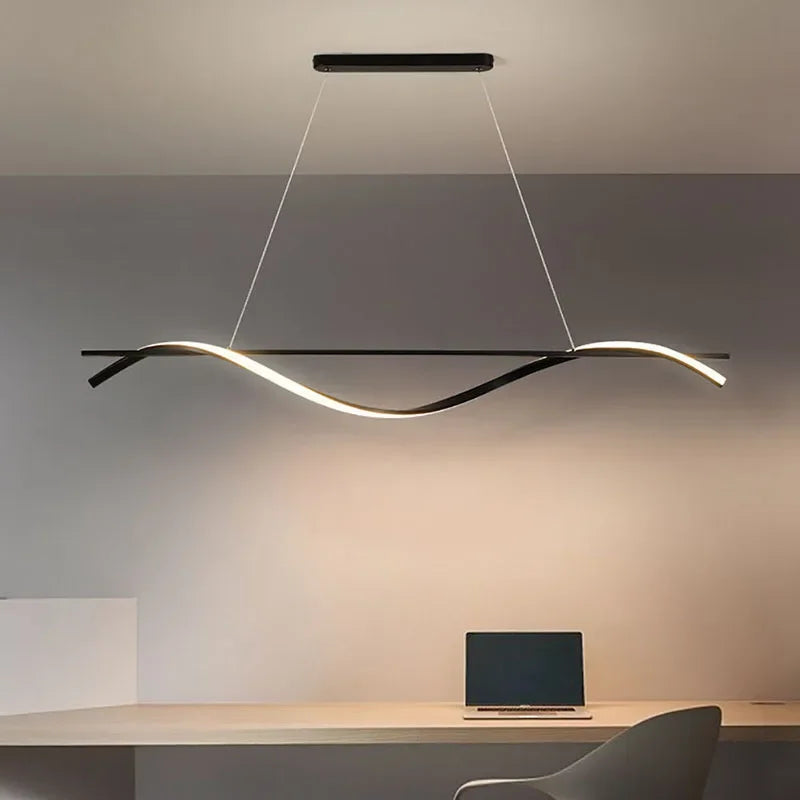 suspension à led moderne pour décoration intérieure élégante - vue 5 sur 10