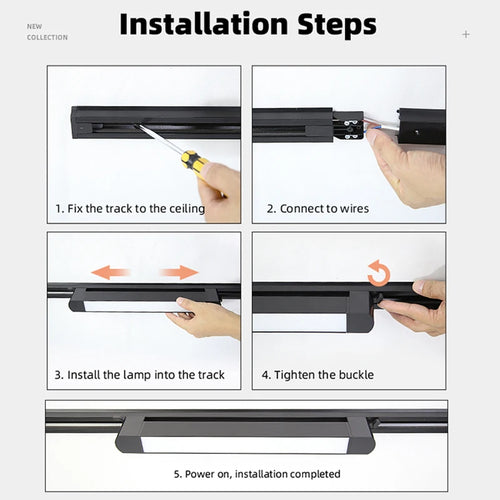 spot led sur rail pour éclairage de magasin - vue 7 sur 25