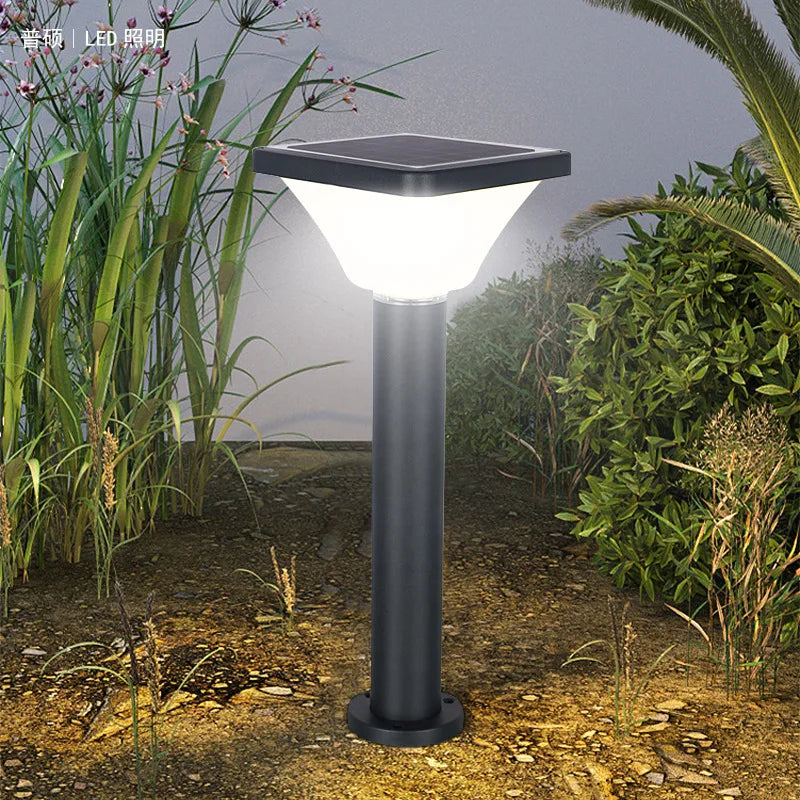 lampes solaires modernes pour décoration de jardin écologique - vue 2 sur 8