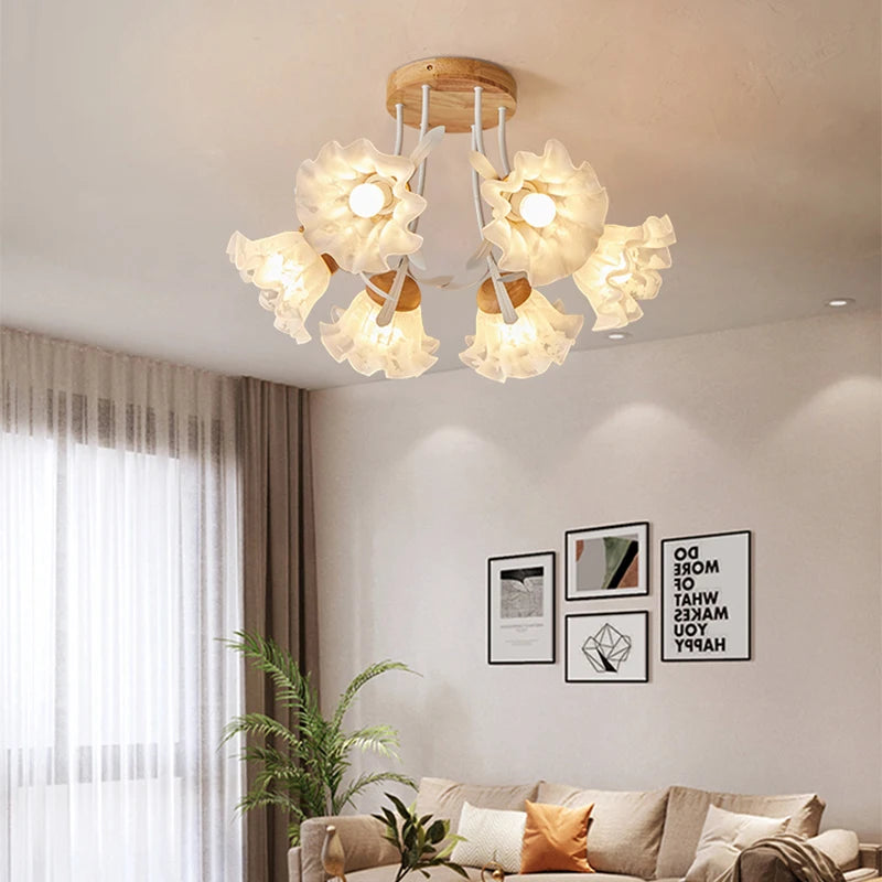 lustre nordique moderne en led pour décoration intérieure créative - vue 2 sur 9