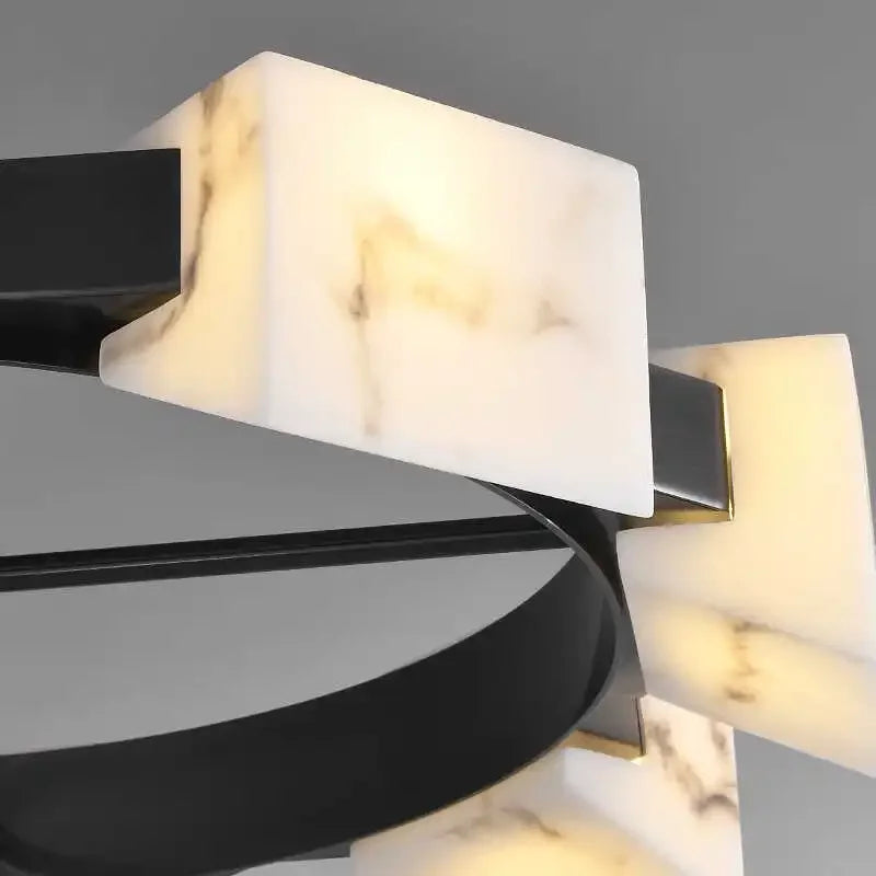 suspension moderne en marbre espagnol pour intérieur élégant - vue 4 sur 10