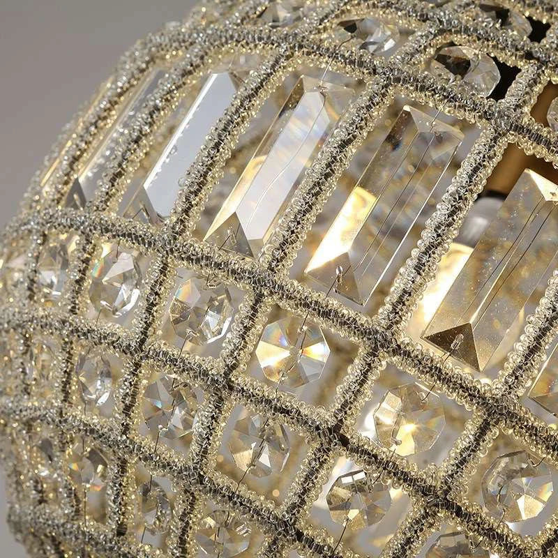 suspension en cristal k9 style médiévale française pour décoration intérieure - vue 5 sur 8