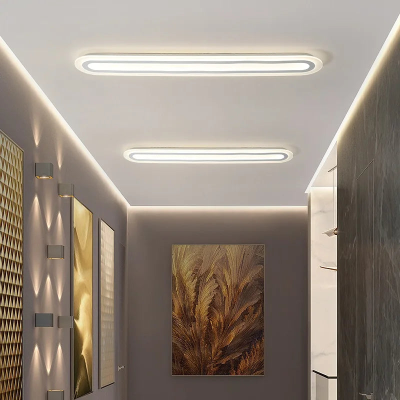 plafonniers nordiques modernes en acrylique pour espaces divers - vue 4 sur 7