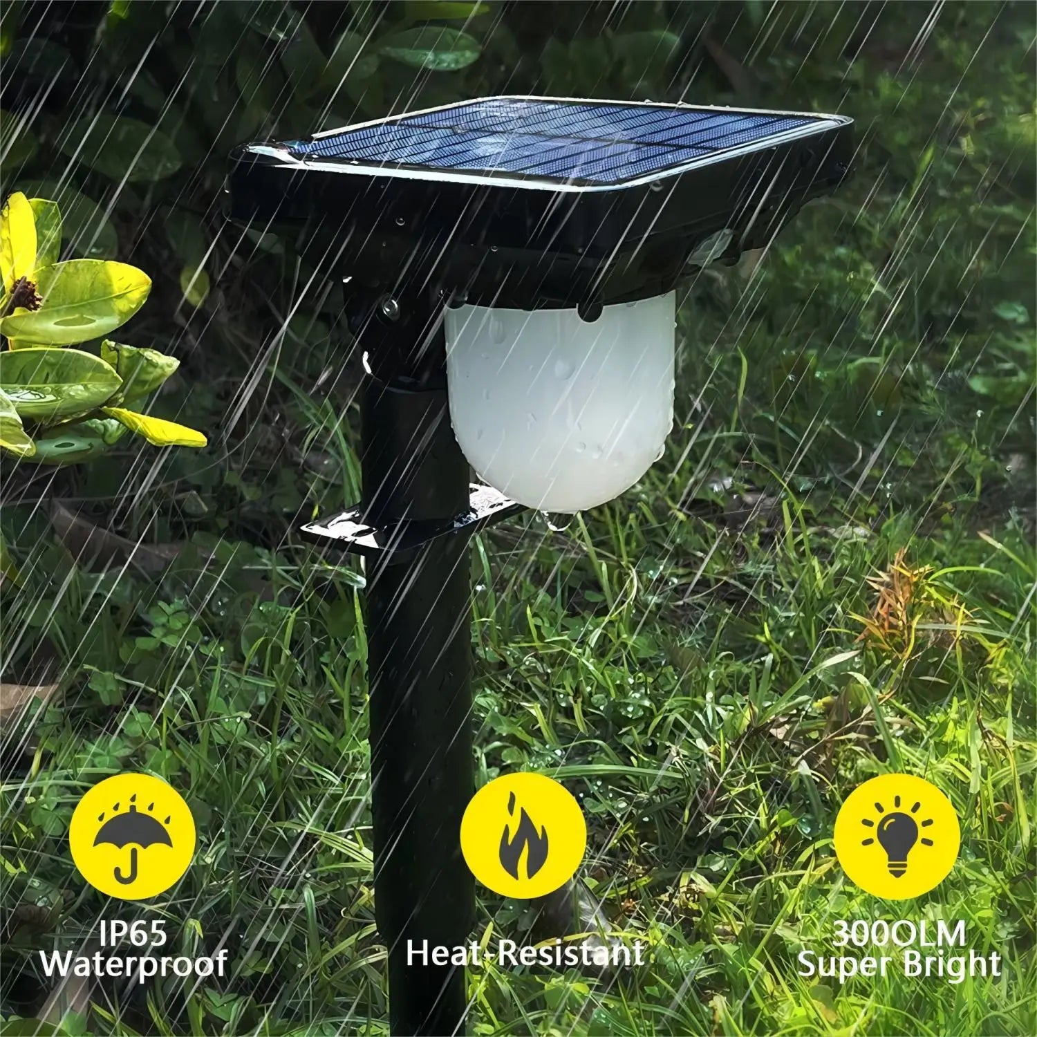 Spot lumineux solaire LED à Induction du corps humain - vue 3 sur 7