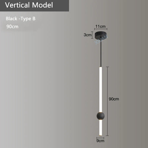 suspension horizontales modernes pour table à manger - vue 9 sur 22