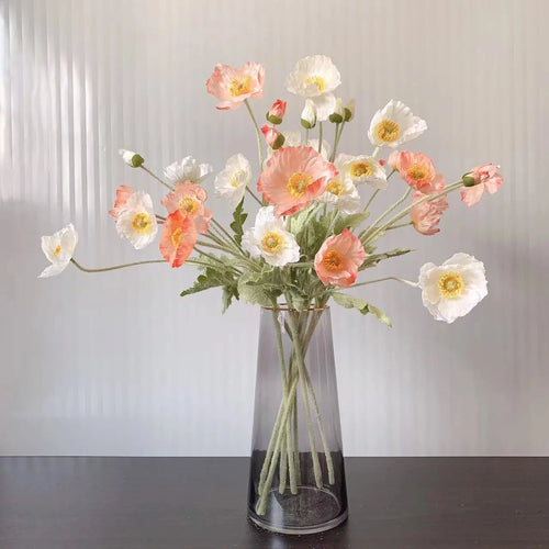 fleurs artificielles à tige longue pour décoration mariage et événements - vue 2 sur 29