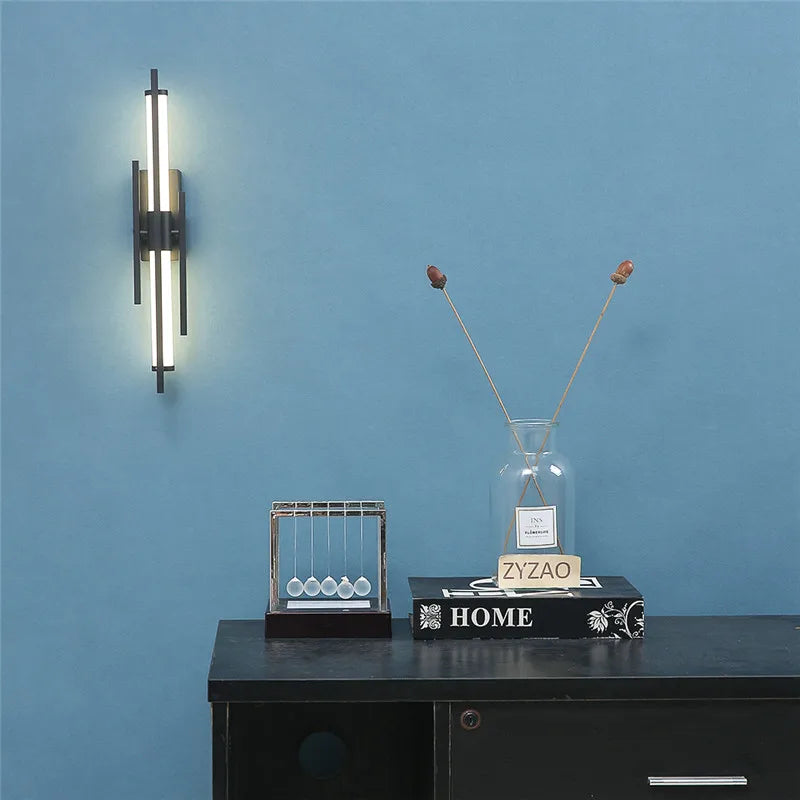 applique murale led design nordique simples pour intérieur - vue 5 sur 8