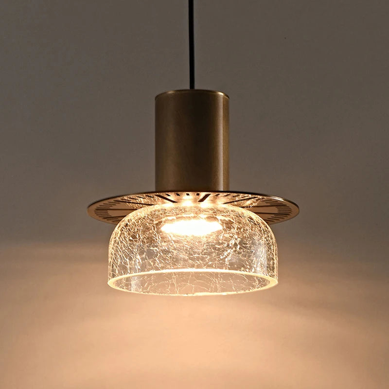 suspension créative en verre pour éclairage intérieur réglable - vue 5 sur 12