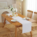 Chemin de table rouge noel polyester infroissable fete