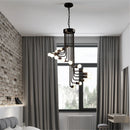 lustre moderne à LED style nordique pour loft et restaurant